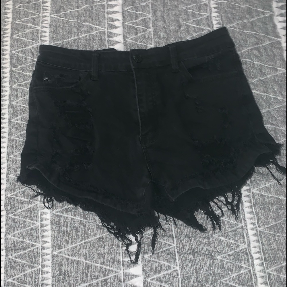 Women’s Black Jean Shorts
